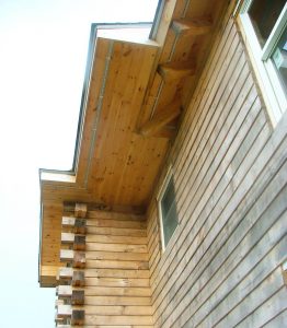 Exterior - under eave