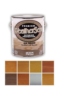 WeatherSeal Exterior Wood Finish - One Gallon