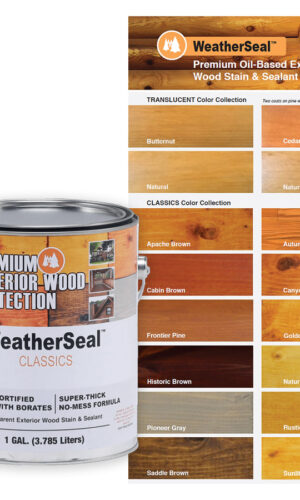 Weatherseal Stain & Sealant - Classic - One Gal