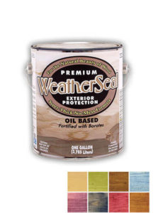 WeatherSeal Impressions Exterior Wood Finish - One Gallon
