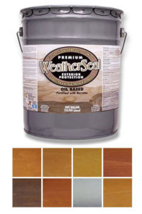 WeatherSeal Exterior Wood Finish - 5 Gallon Pail