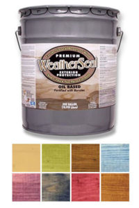 WeatherSeal Impressions Exterior Wood Finish - 5 gallon pail